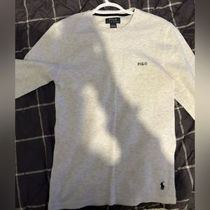 Polo knitwear long sleeve shirt